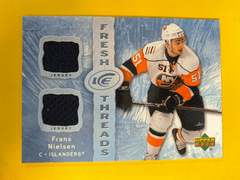 2007-08 Upper Deck Ice Fresh Threads Jersey Frans Nielsen #FT-FN Islanders